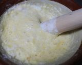 長芋とキムチとチーズと水菜のふわふわ焼き作り方3写真
