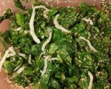 子供と食べるカルシウムたっぷり菜飯♪作り方3写真