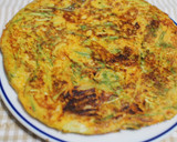 長芋とキムチとチーズと水菜のふわふわ焼き作り方8写真