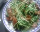 豚肉と水菜のめんつゆ炒め作り方6写真