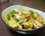 彩り野菜のオイマヨ炒め作り方4写真