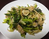 大根の葉と豚肉炒め(*^▽^)/★*☆♪作り方4写真