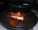 赤外線ロースターでの簡単土付き太ネギ焼き作り方1写真