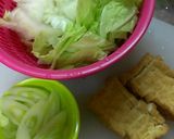 麻婆味の 白菜&厚揚げ～丼にも合います♪作り方1写真