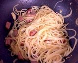 鴨ローストのカルボナーラ作り方6写真