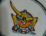 キャラチョコケーキ☆ガイム☆作り方6写真