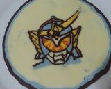 キャラチョコケーキ☆ガイム☆作り方8写真