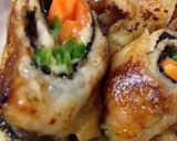 海苔チーズin野菜の肉巻き作り方5写真