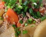 柔らか大根と挽肉のうま煮作り方7写真