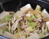 鶏むね肉のバターとろみスープ鍋作り方3写真