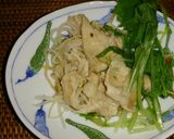 超簡単★ダイエット♪もやし豚バラ水菜蒸し作り方4写真