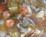 ラーメンスープの素で八宝菜作り方7写真