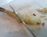 海老の処理の仕方、卵不使用エビフライ作り方5写真