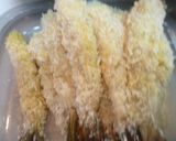 海老の処理の仕方、卵不使用エビフライ作り方9写真