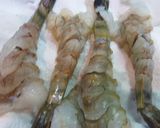 海老の処理の仕方、卵不使用エビフライ作り方12写真