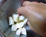 里芋の五目味噌ご飯作り方1写真