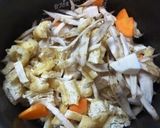 里芋の五目味噌ご飯作り方4写真