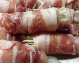 もやしの豚バラ巻き（しょうが焼き風）作り方2写真