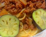 トマト缶不要♥簡単ミートソーススパゲティ作り方4写真