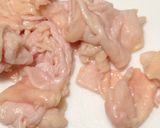 鶏皮かき卵スープ作り方3写真