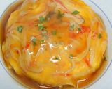 水菜の玉子あんかけ　「ポン酢あん」作り方10写真
