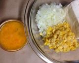 豆腐とコーンのハンバーグ作り方1写真