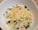 離乳食！牛乳使用！鮭のクリームパスタ☆作り方8写真