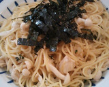 簡単！のりと大葉の和風スパゲッティ作り方4写真
