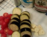 ナスとトマトでパパッと前菜作り方1写真