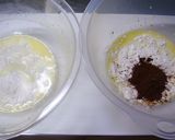 レンジでマーブルパン♪ミルク&ココア作り方3写真