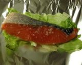 鮭の塩麹醤油だれホイル焼き作り方3写真