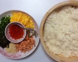 我が家の☆ちらし寿司風ご飯作り方2写真