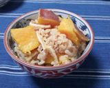 醤油麹で作るさつま芋ご飯♡作り方3写真