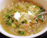 千切り野菜のとろ〜り生姜スープ作り方5写真