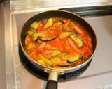 なすトマトのパスタ作り方3写真