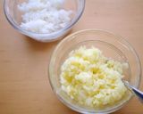 フォッコの立体おにぎりポケモンキャラ弁当作り方1写真