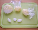 フォッコの立体おにぎりポケモンキャラ弁当作り方2写真