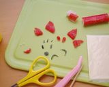フォッコの立体おにぎりポケモンキャラ弁当作り方5写真