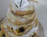 クリスマス♡ホワイトシューツリーケーキ作り方16写真