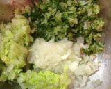 野菜たっぶり 水菜の餃子作り方1写真