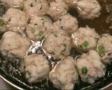 鶏肉だんごのスープ(基本・はんぺん)作り方4写真