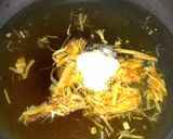なめたけ卵のトロトロ麺作り方1写真