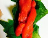 大葉とたらこのチキンカツ♪おろしソース作り方2写真