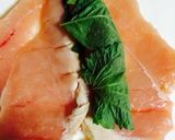大葉とたらこのチキンカツ♪おろしソース作り方3写真