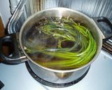 ワラビと竹の子のぶっかけ混ぜご飯作り方1写真