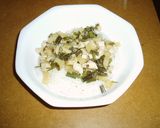 ワラビと竹の子のぶっかけ混ぜご飯作り方3写真
