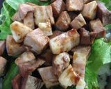 お弁当にチャーシュー丼作り方4写真