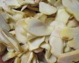 新生姜の砂糖煮　　　　　　　　　　　　　作り方1写真