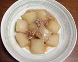 大根のそぼろ煮作り方1写真