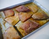 ブリのカレー風味焼き作り方2写真
